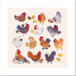 Chicken and Chick Posters and Art